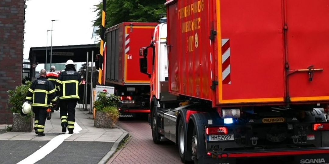 Drei Verletzte nach Austritt einer Chemikalie in der Asklepios Klinik
