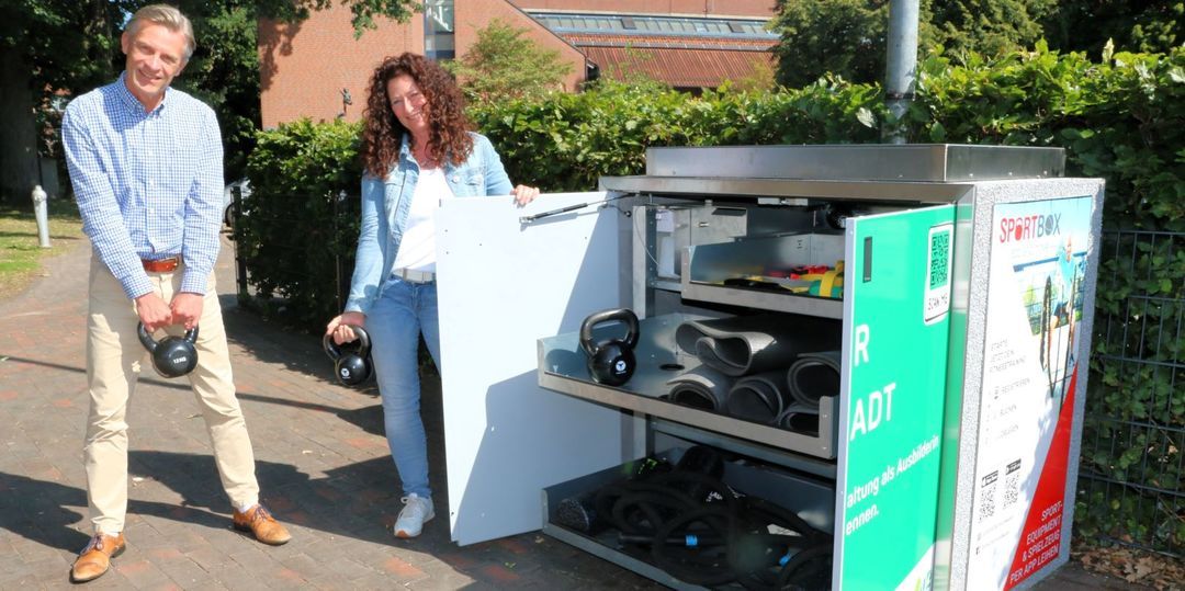 Drei Sportboxen für Buchholz: Sport- und Fitnessgeräte kostenlos nutzen