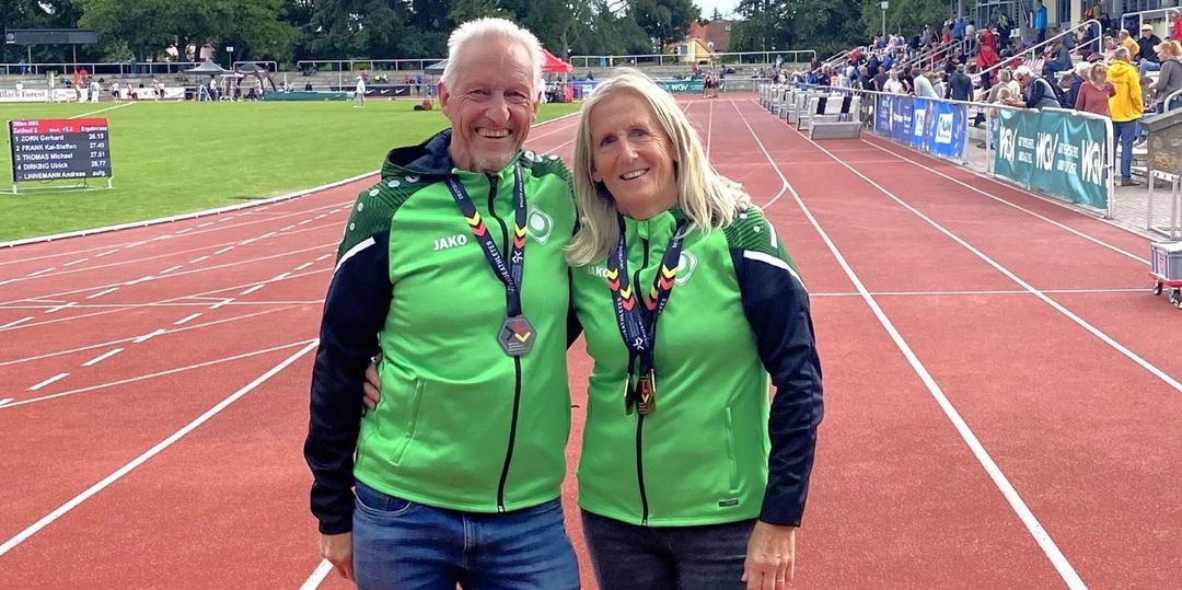Leichtathletik-DM der Masters: Vier Goldmedaillen für Wiebke Baseda