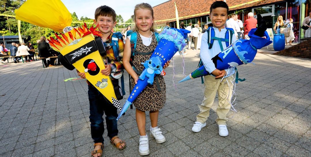 Einschulung an der Alten Forst: 134 Erstklässler mit tollem Event empfangen