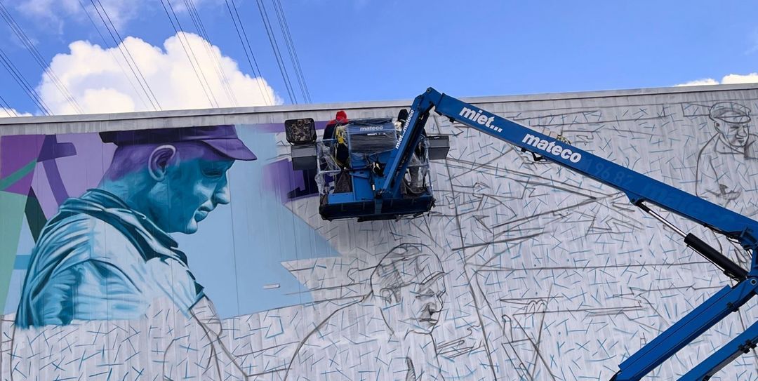 Walls can Dance: Harburg bekommt sechs neue Mega-Kunstwerke