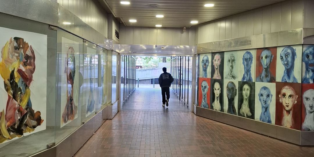 City Galerie wird Kunstpassage: Neues Ausstellungsformat der Kunstleihe