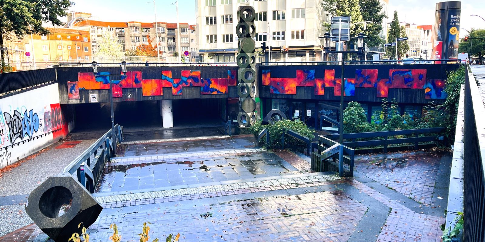 Start für Gloriatunnel-Sanierung: Fußgänger-Verbindung wird erneuert