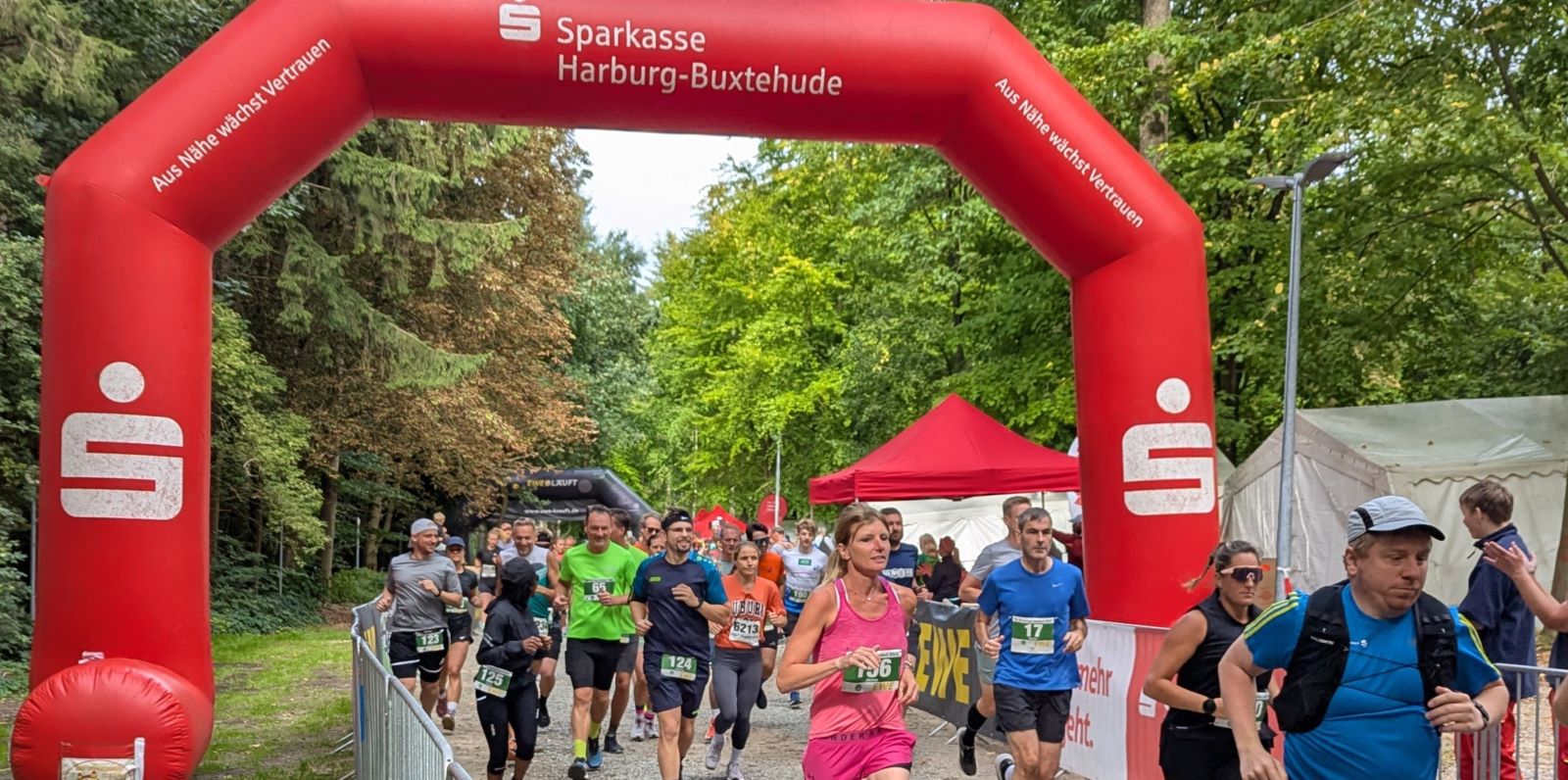 Am Wochenende ist es soweit: Start frei für den Rosengartenlauf. Foto: HNT