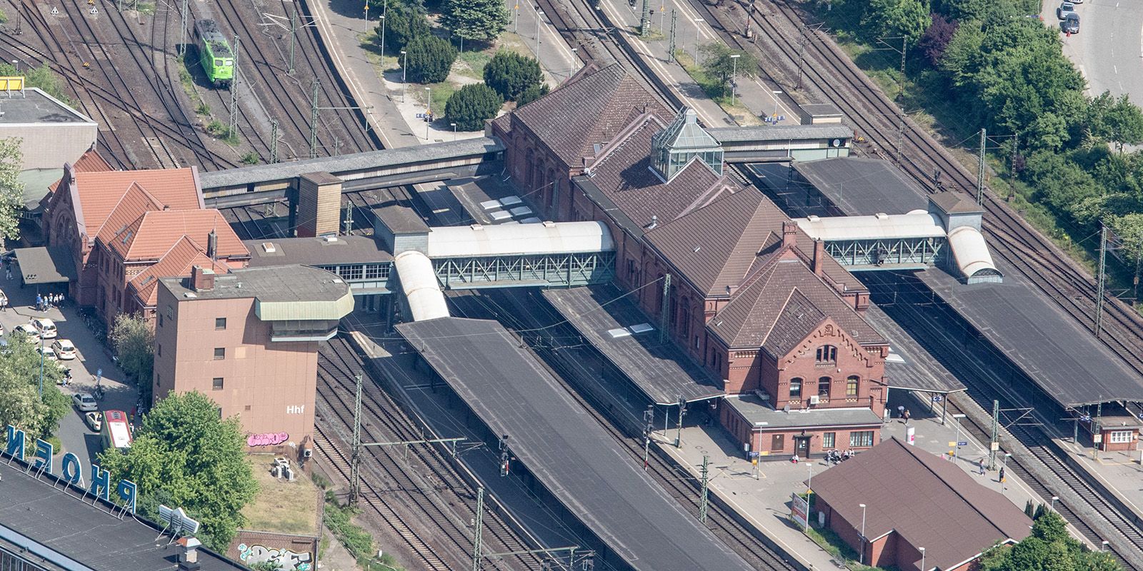 Exhibitionist im Bahnhof Harburg: Vorläufige Festnahme durch Bundespolizei