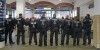 Bundespolizei im Fußball-Einsatz im Fernbahnhof in Harburg