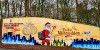 Traditionelles Weihnachts-Graffiti an der Kuhtrift soll Zuversicht schenken