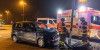 Auto rammt Ampelmast - vier Insassen erlitten Verletzungen