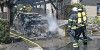 Marmstorf: Carport geht am Krönenbarg in Flammen auf