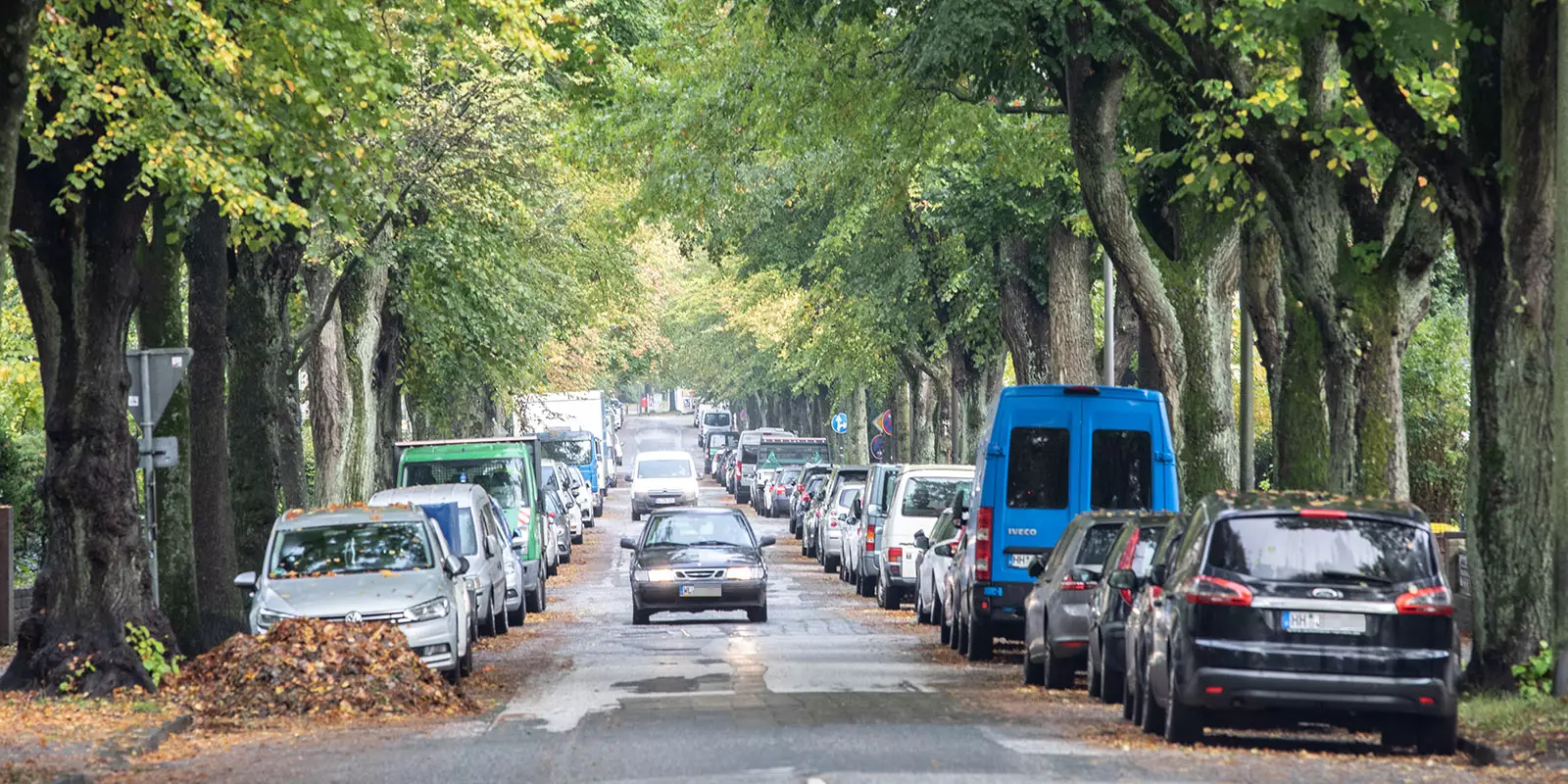 Die Haakestraße, in der es noch rund 300 Parkplätze gibt. Foto: zv