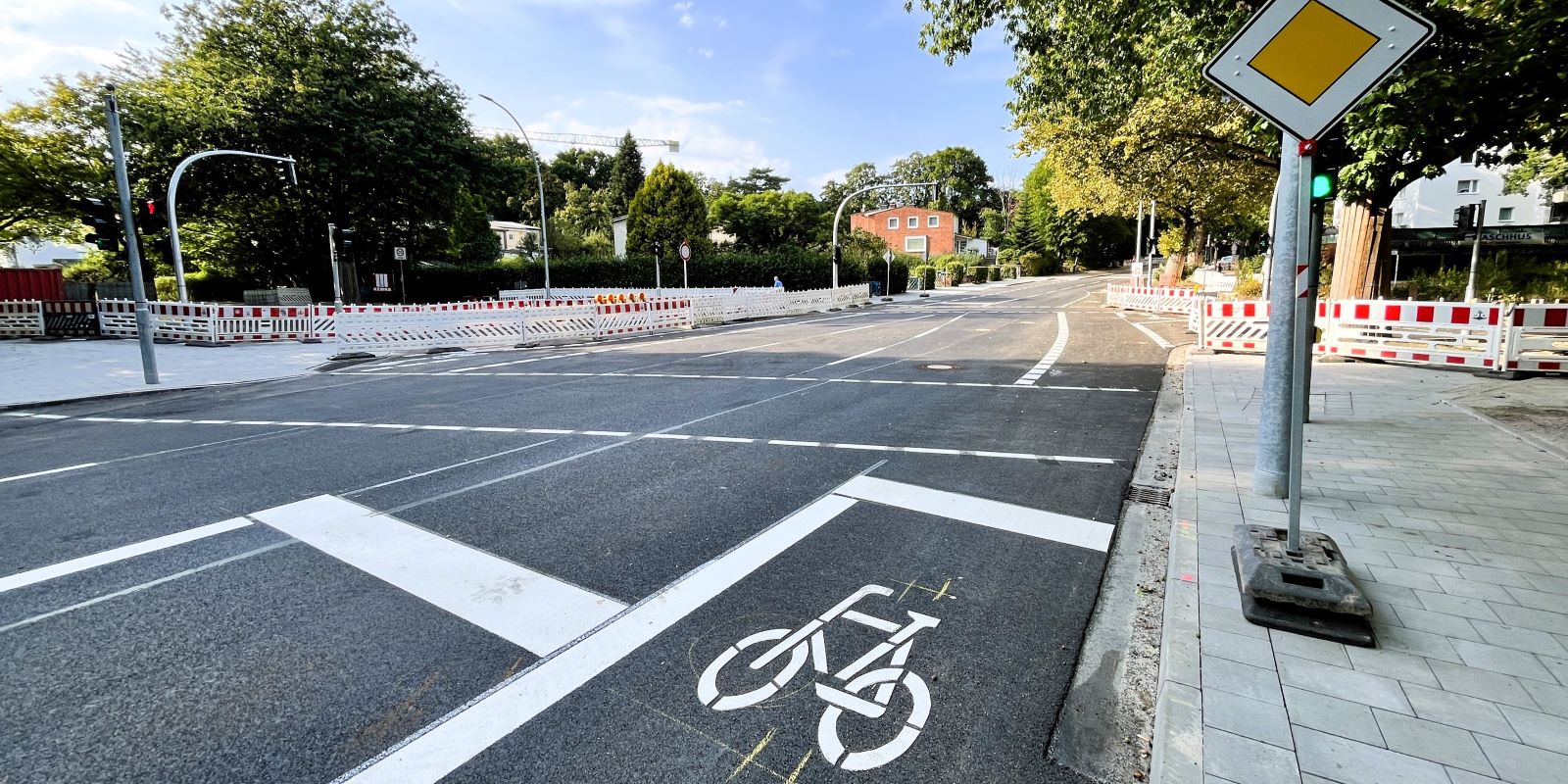 Kreuzung Weusthoffstraße/Denickestraße 
