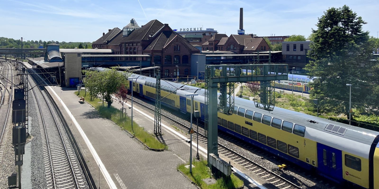 Der Bahnhof Harburg. Foto: cb
