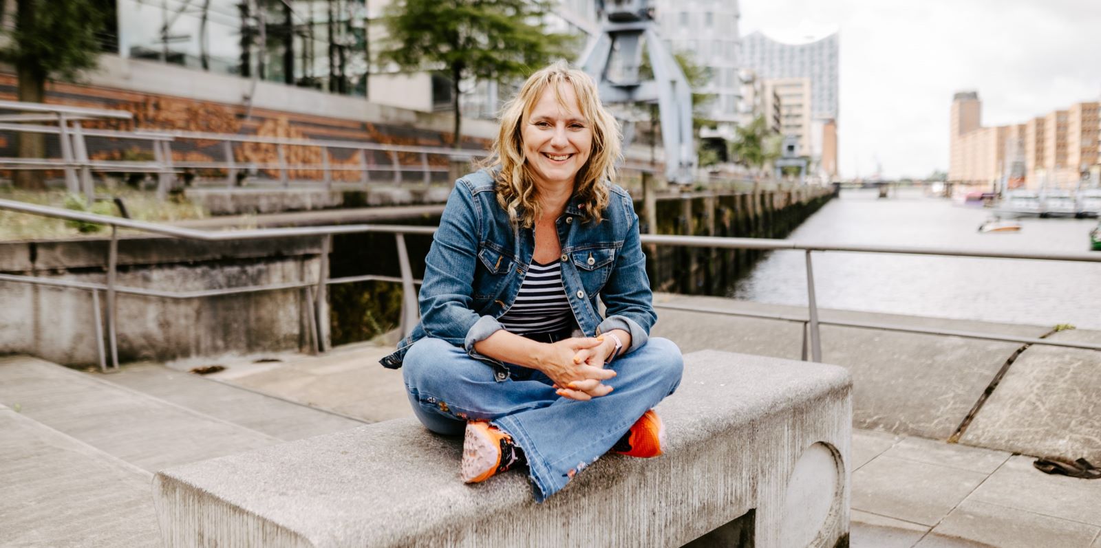 Eine sympathische "Hamburger Deern": Benita Brunnert. Foto: ein